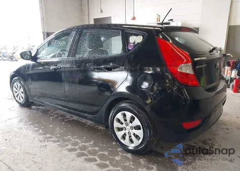 2016 Hyundai Accent Se из США, поврежденный, VIN KMHCT5AEXGU283694